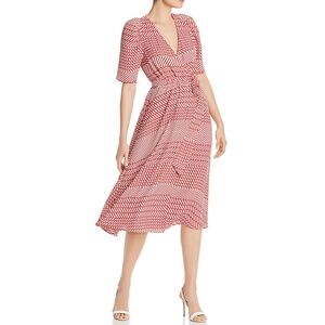 Joie Cata Wrap Midi Dress